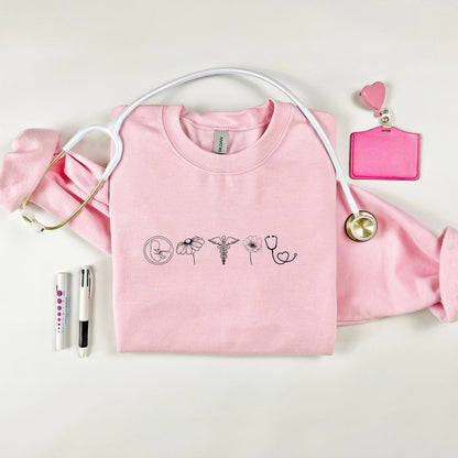 Labor And Delivery Nurse Unisex SweatshirtAfter The Call