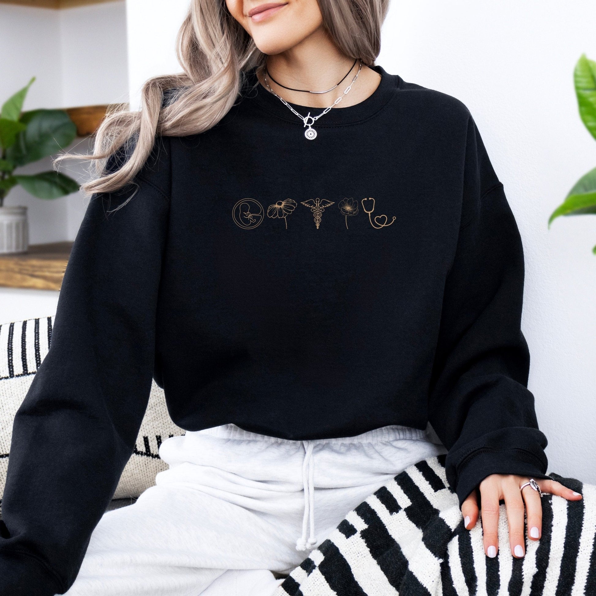 Labor And Delivery Nurse Unisex SweatshirtAfter The Call