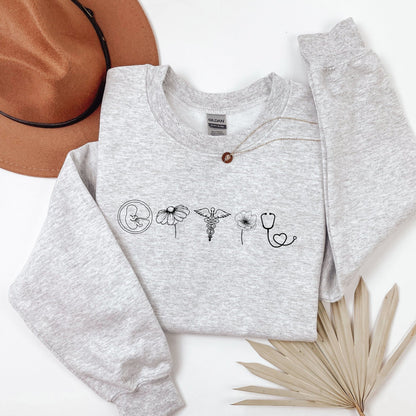 Labor And Delivery Nurse Unisex SweatshirtAfter The Call
