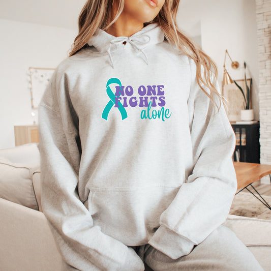 No One Fights Alone Unisex Heavy Blend™ Hooded SweatshirtHoodieAfter The Call