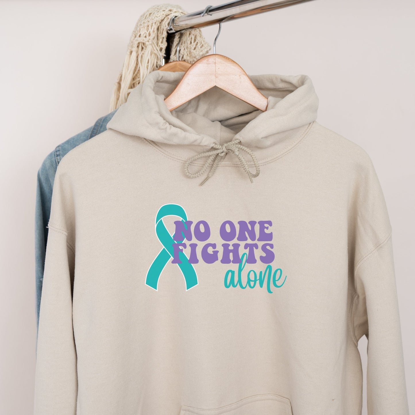 No One Fights Alone Unisex Heavy Blend™ Hooded SweatshirtHoodieAfter The Call