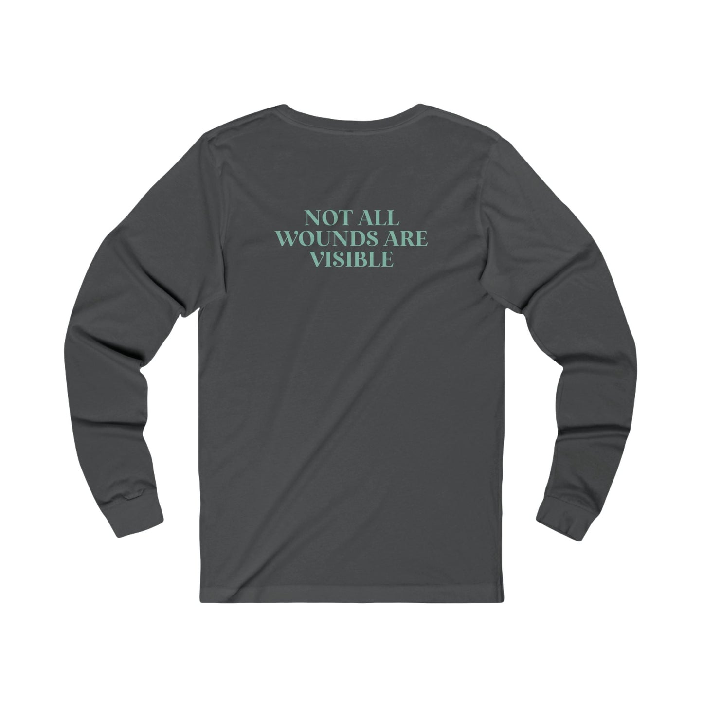 Not All Wounds Are Visible Unisex Jersey Long Sleeve TeeLong - sleeveAfter The Call