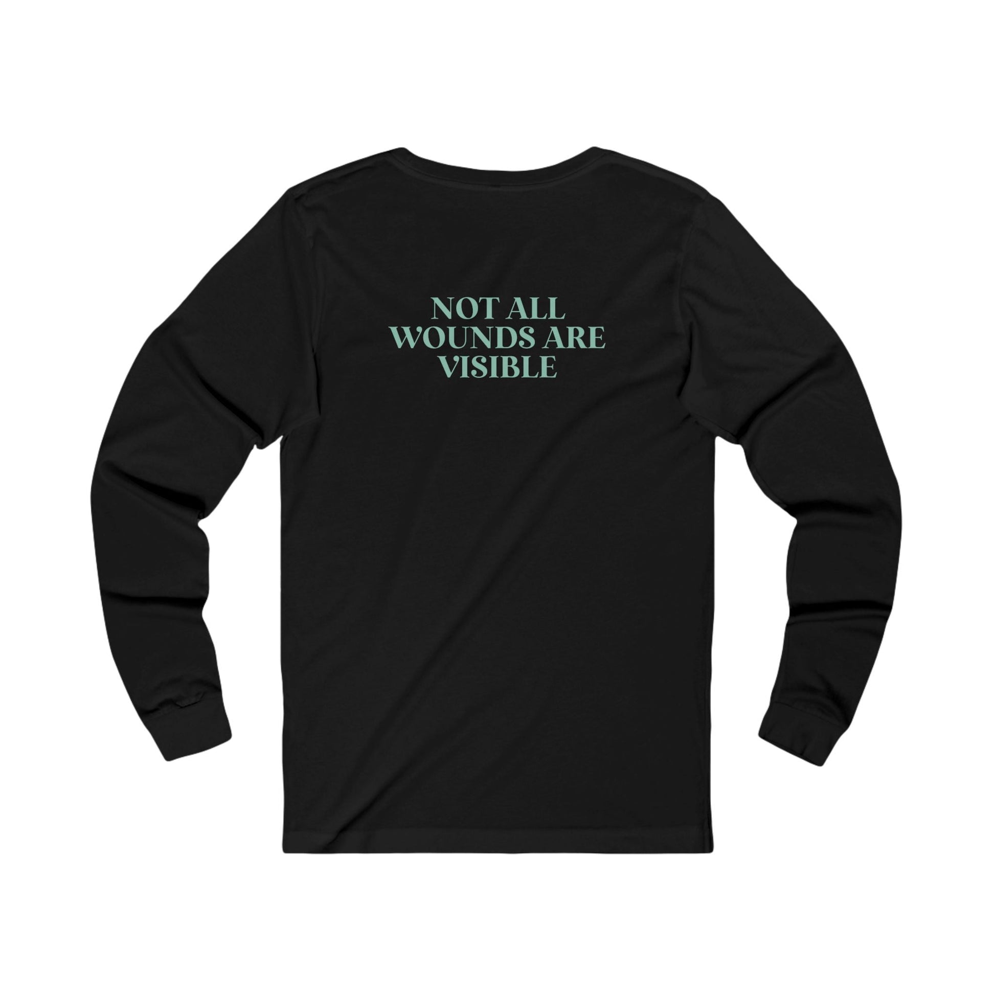 Not All Wounds Are Visible Unisex Jersey Long Sleeve TeeLong - sleeveAfter The Call