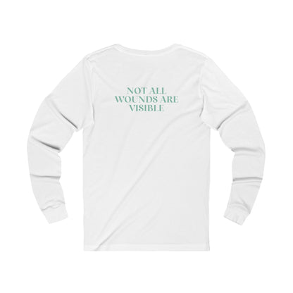 Not All Wounds Are Visible Unisex Jersey Long Sleeve TeeLong - sleeveAfter The Call