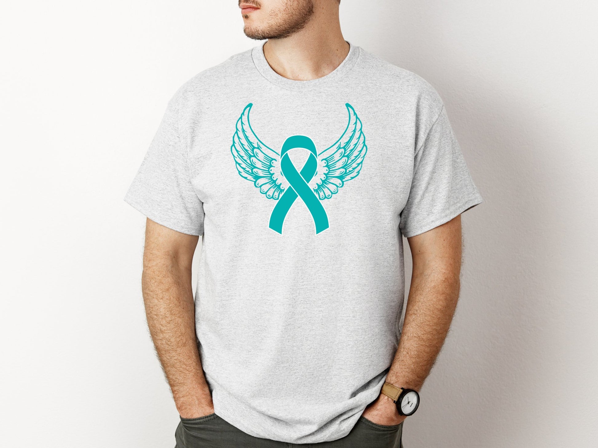 PTSD Wings Unisex Heavy Cotton TeeT-ShirtAfter The Call