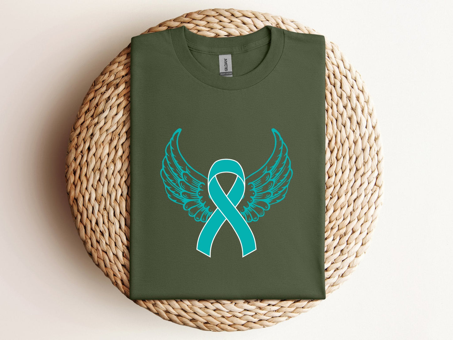 PTSD Wings Unisex Heavy Cotton TeeT-ShirtAfter The Call