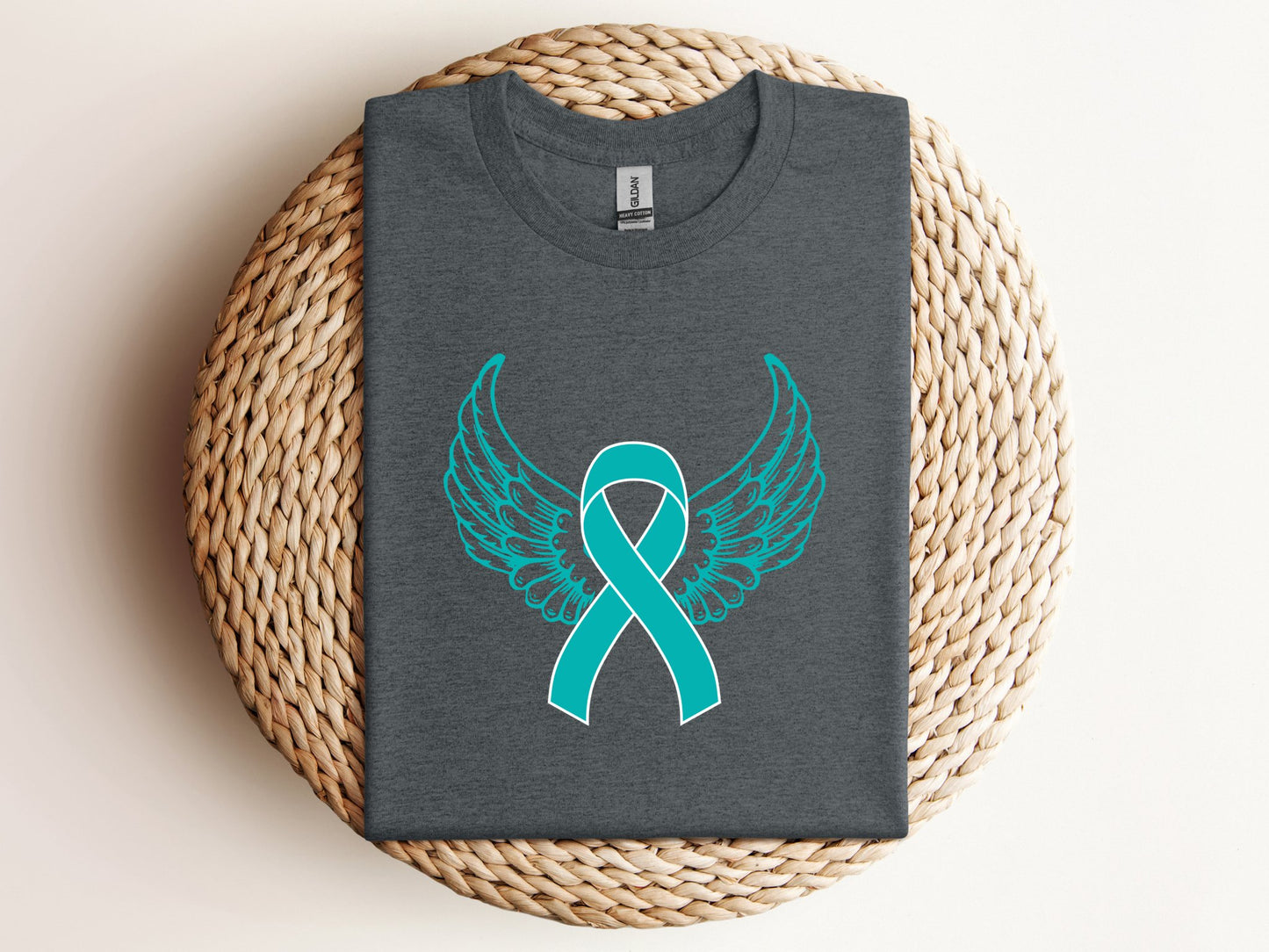 PTSD Wings Unisex Heavy Cotton TeeT-ShirtAfter The Call