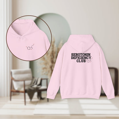 Serotonin Deficiency Club Unisex Hooded SweatshirtHoodieAfter The Call