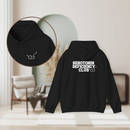 Serotonin Deficiency Club Unisex Hooded SweatshirtHoodieAfter The Call