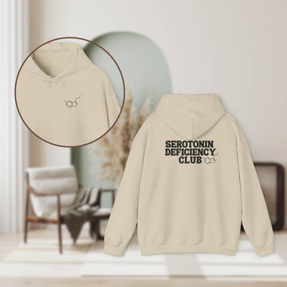 Serotonin Deficiency Club Unisex Hooded SweatshirtHoodieAfter The Call