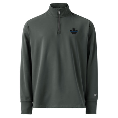 Thin Blue Line Quarter zip pulloverAfter The Call