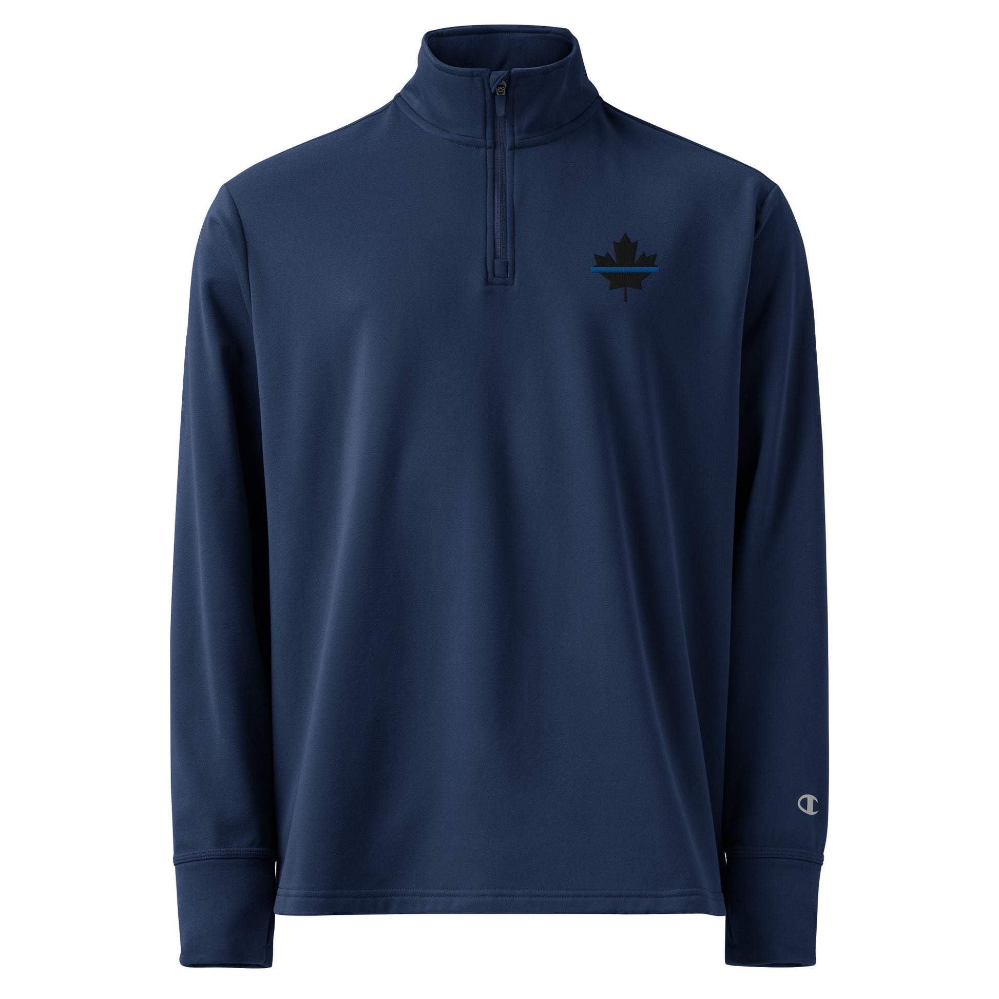 Thin Blue Line Quarter zip pulloverAfter The Call