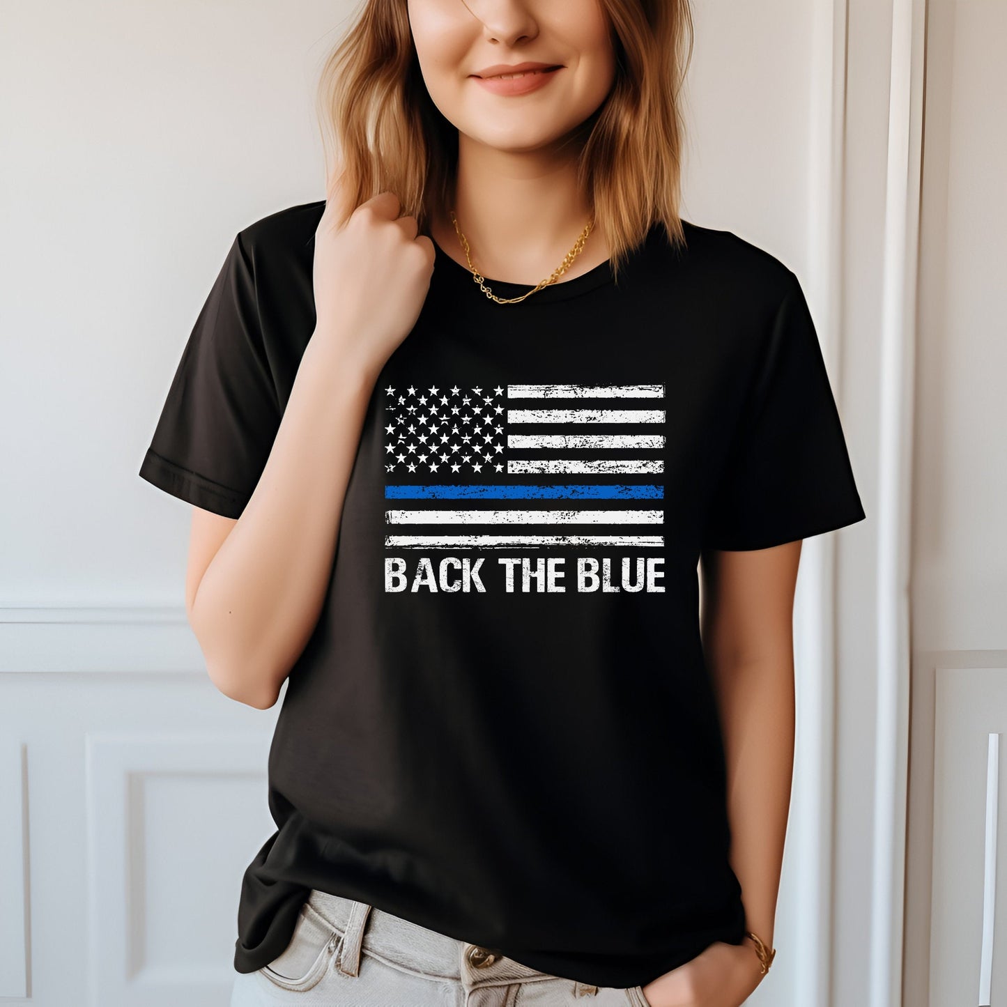 Thin Blue Line Unisex T - ShirtAfter The Call