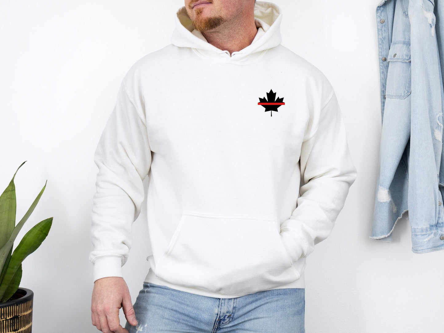 Thin Red Line Hoodie Unisex SweaterAfter The Call