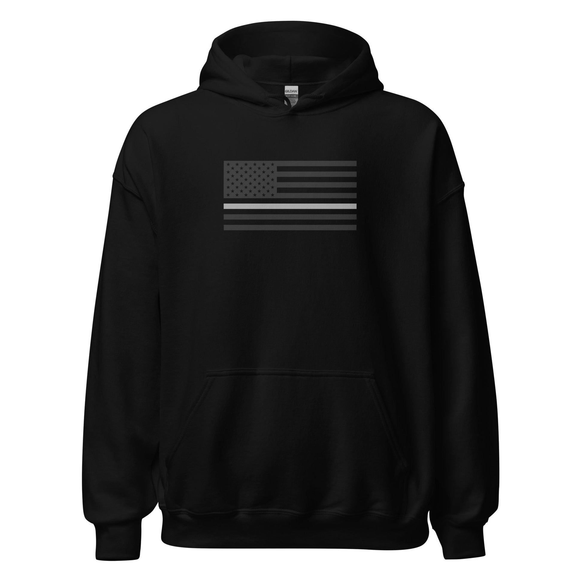 Thin Silver Line Unisex HoodieAfter The Call