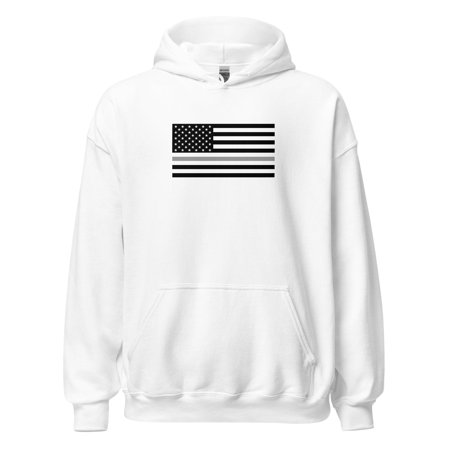 Thin Silver Line Unisex HoodieAfter The Call