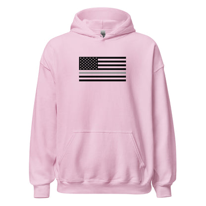 Thin Silver Line Unisex HoodieAfter The Call