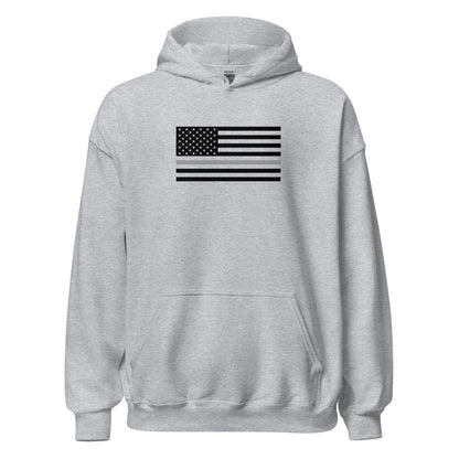 Thin Silver Line Unisex HoodieAfter The Call