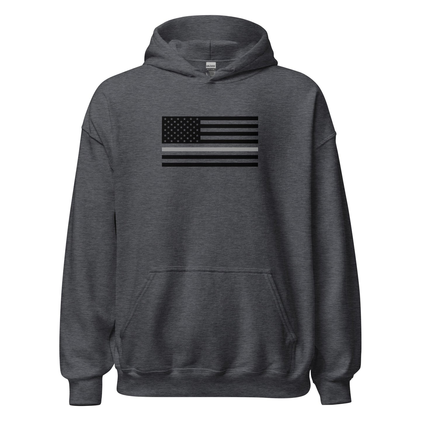 Thin Silver Line Unisex HoodieAfter The Call